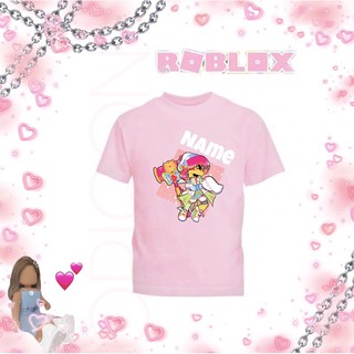 Roblox Tshirt Game Pink Cartoon Shirt Roblox Character Shirt Cute Girl Tshirt Special Edition Print Name Cetak Nama Shopee Malaysia - cute pink girl aesthetic style girl gfx cute pink girl aesthetic style girl roblox girl