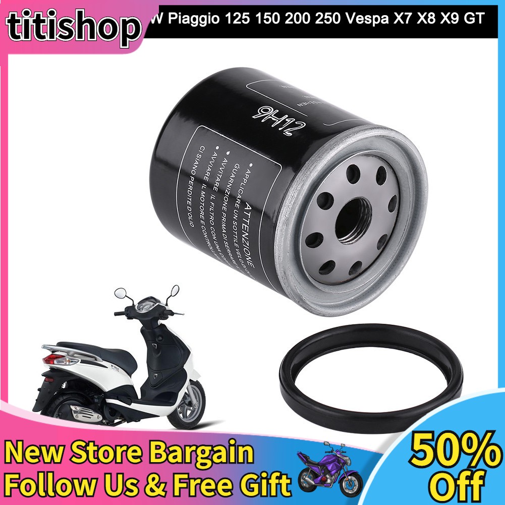 Premium Reliable High Quality Motorcycle Oil-Filter Piaggio 125 150 200 250 Vespa X7 X8 X9 MF Versatile Durable - Image 4