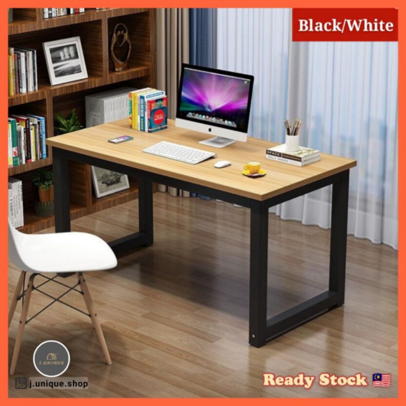 【Readystock】Office Table Computer desk desktop Simple desk Large study