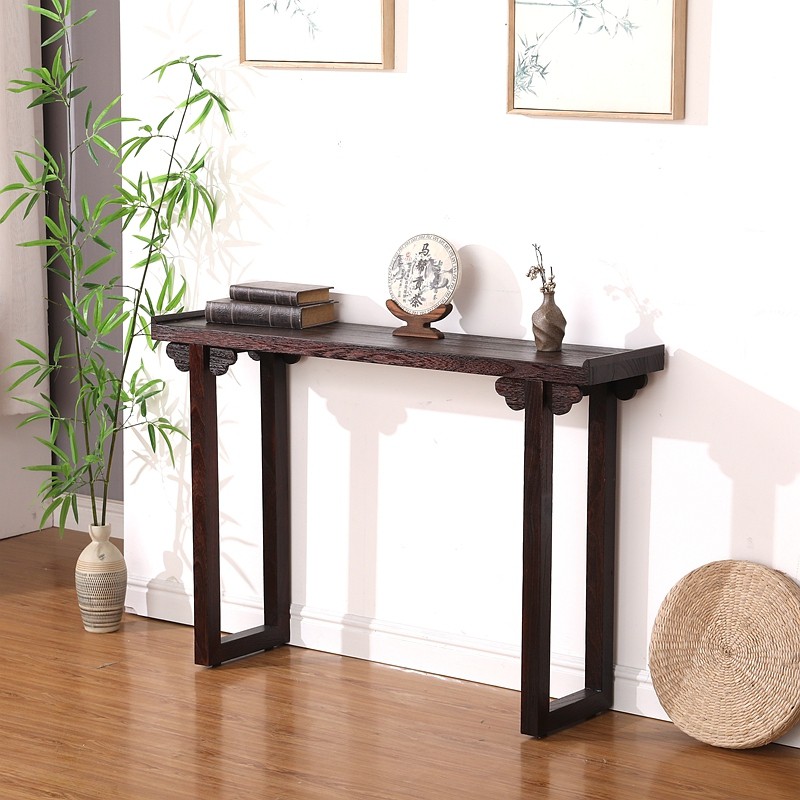 ☜Custom solid wood antique altar Knutsford home economy long narrow ...