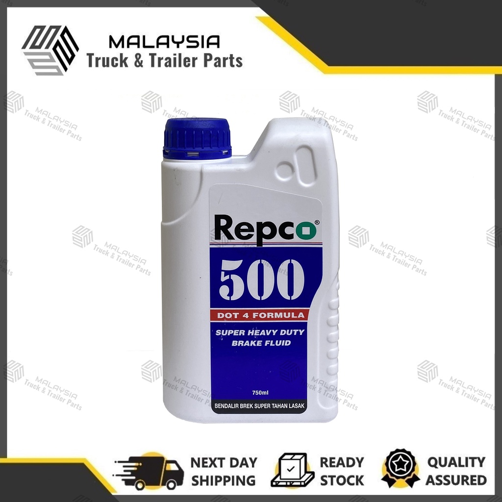 ORIGINAL REPCO 500 FORMULA HEAVY DUTY BRAKE FLUID DOT4 (750ml