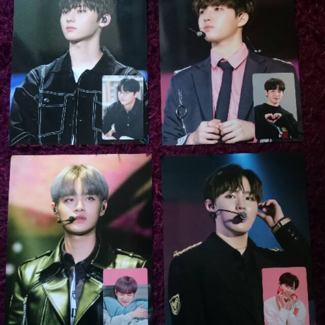 Sharing Goods Wanna One Premier Fancon Dvd Photocard Mini Poster