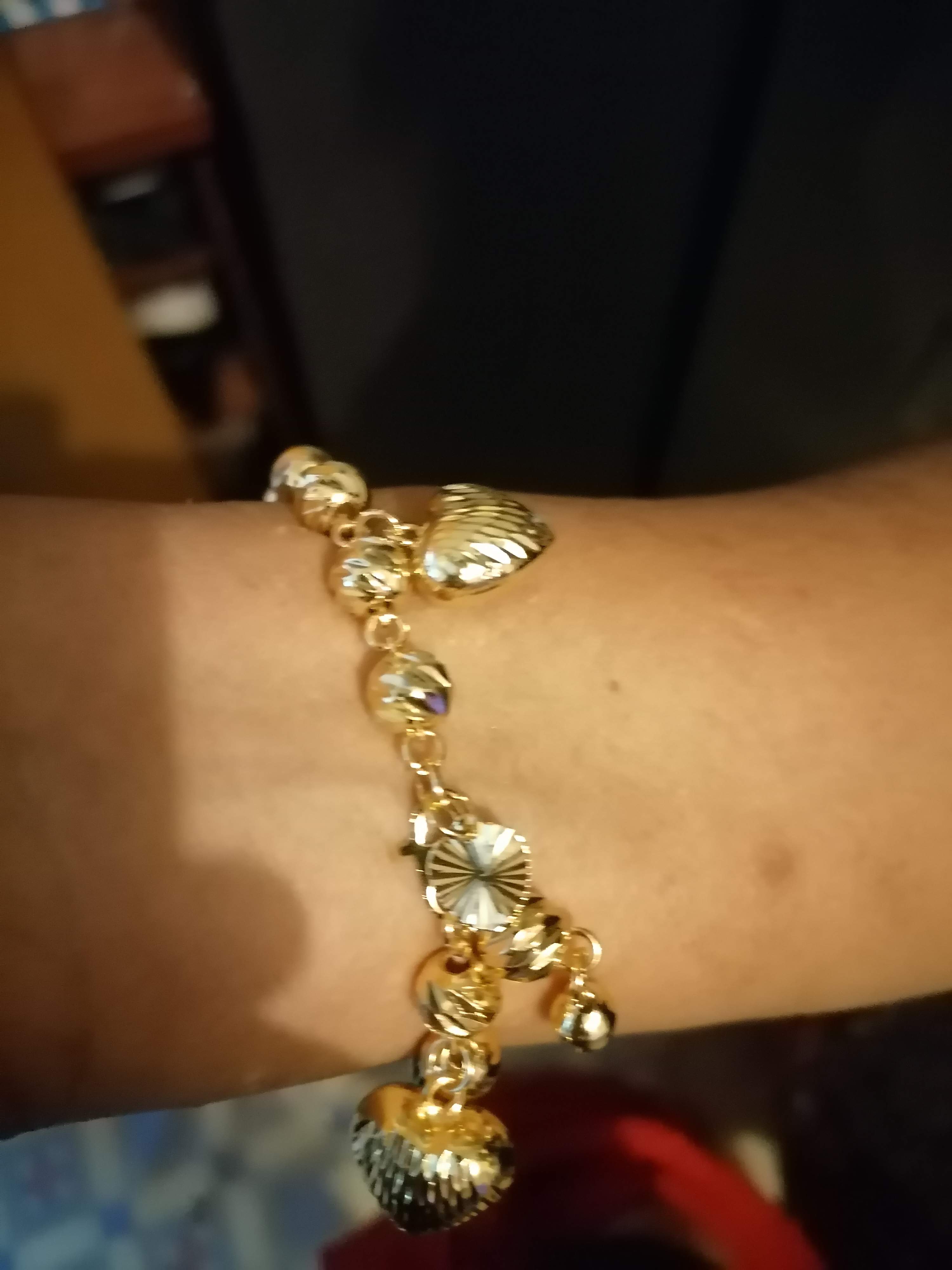 Emas Bangkok 001 Gelang Tangan Gantung Love Tali Jam Emas Bangkok 001 Gelang Tangan Gantung Love Tali Jam