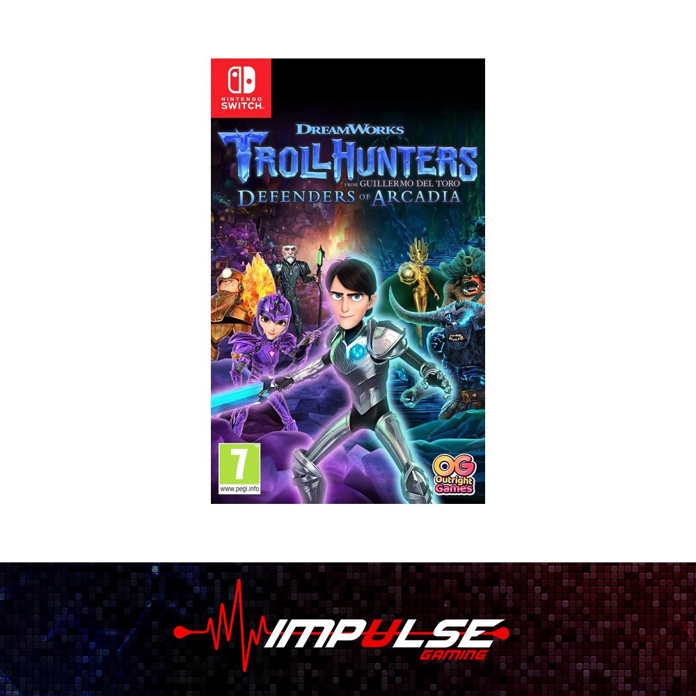 Nsw Nintendo Switch Trollhunters Defenders Of Arcadia Eu Shopee Malaysia