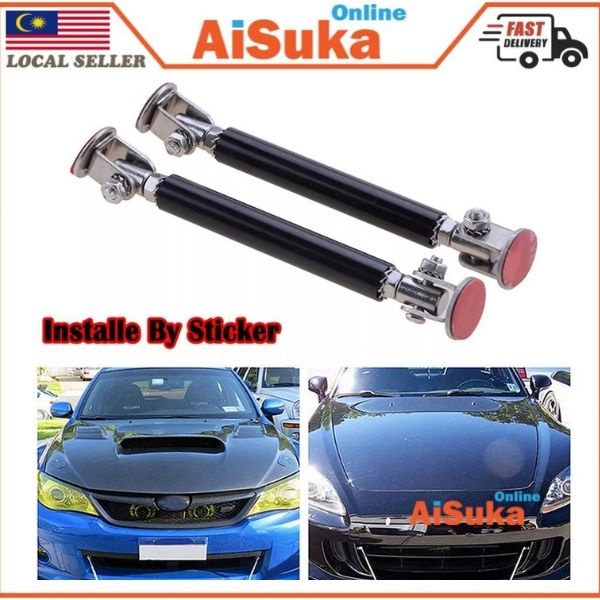 Universal 1 Pair Car Splitter Rods 75/100/150/200mm Racing Adjustable Front Rear Bumper Lip Support Strut Brace Tie Pull Bar Kit I3557714957 - View #9