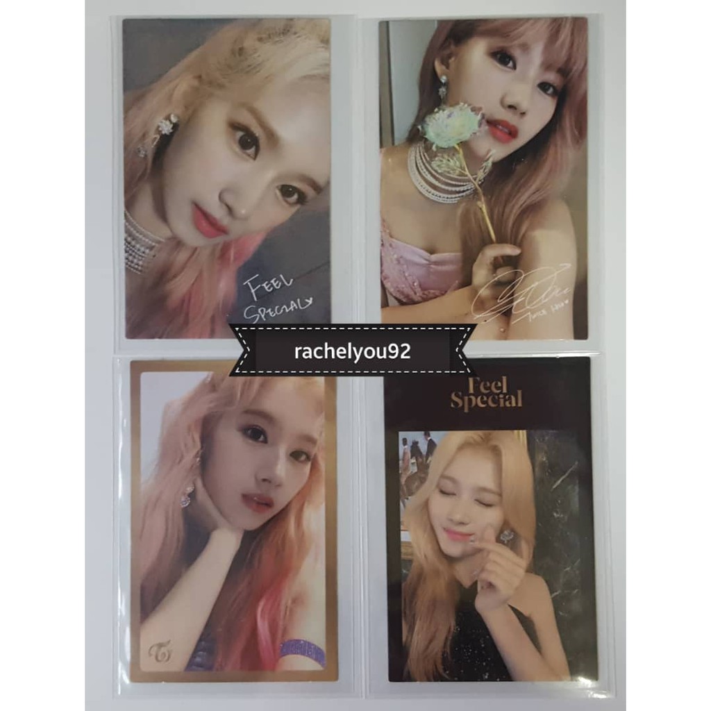 Official Twice Sana Feel Special Album Photocards Shopee Malaysia