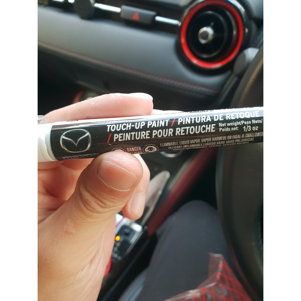 Ready Stock Mazda Touch Up Paint Pen Malaysia Crystal Soul Red 46v Deep Crystal Blue 42m Jet Black 41w Shopee Malaysia