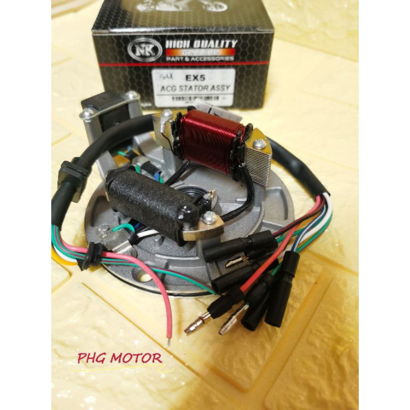 ACG STATOR COIL ASSY HONDA EX5 HIPOWER (NK) Shopee Malaysia