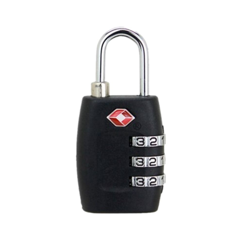 TSA335 3-digit Resettable Combination Code Lock Mini ABS Password Luggage Padlock For Outdoor Travel Bag Trunk Suitcases