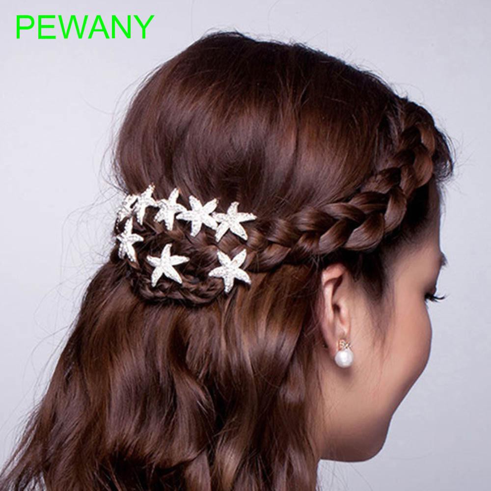 Korea Hair Jewelry Hairpin U Shaped Clip Bridal Hair Plug Plate