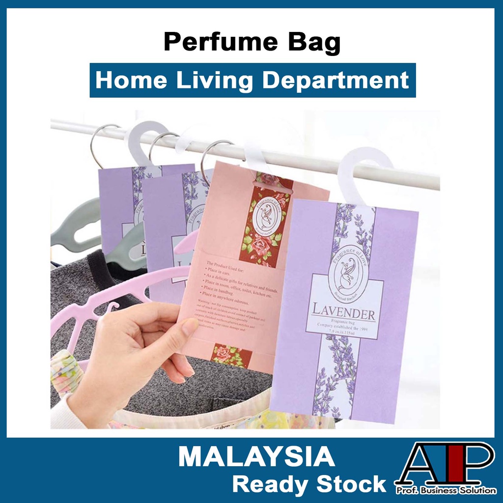 Perfume Aromatherapy Natural Smell Incense Wardrobe Sachet Air Fresh Scent Bag Perfume Freshener Car Hook Hanger Living