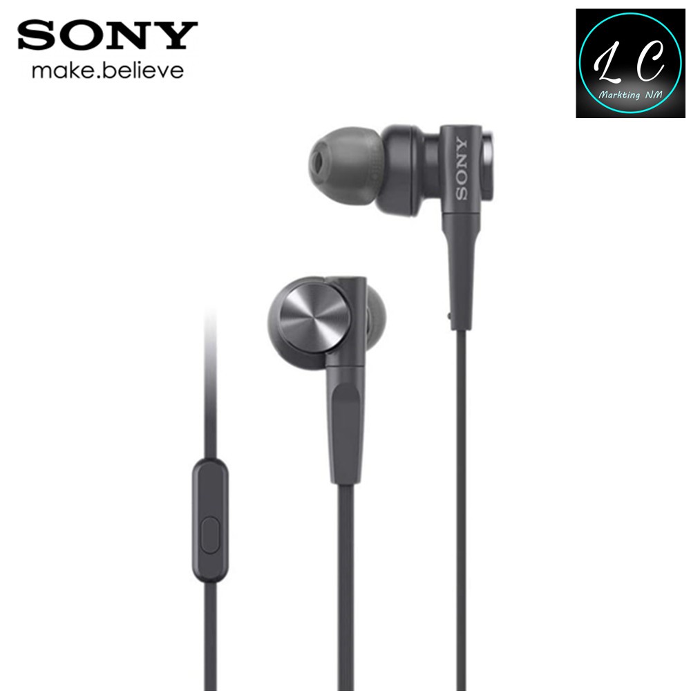 SONY Original MDR-XB55AP Premium in-Ear Extra Bass Headphones with Mic