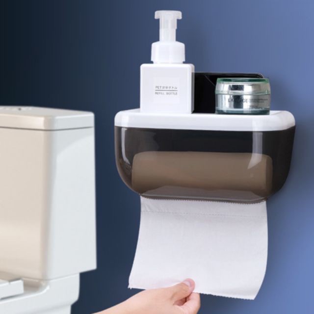 bathroom tissue box holder