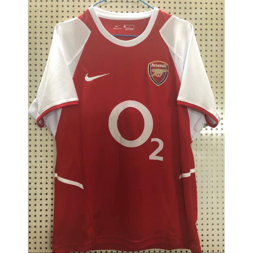 jersey arsenal 2002