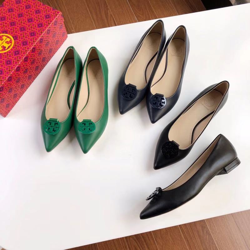 tory burch low heel shoes
