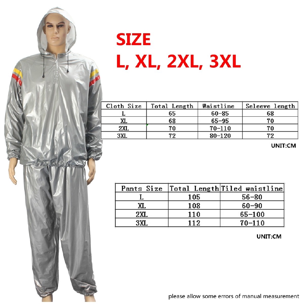 3xl sauna suit