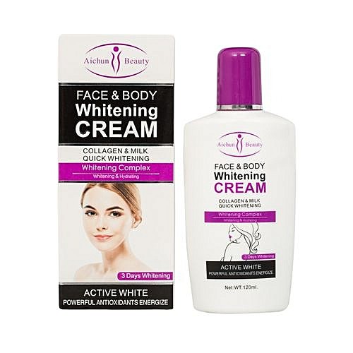 Aichun Beauty Face And Body Whitening Cream 120ml Shopee Malaysia