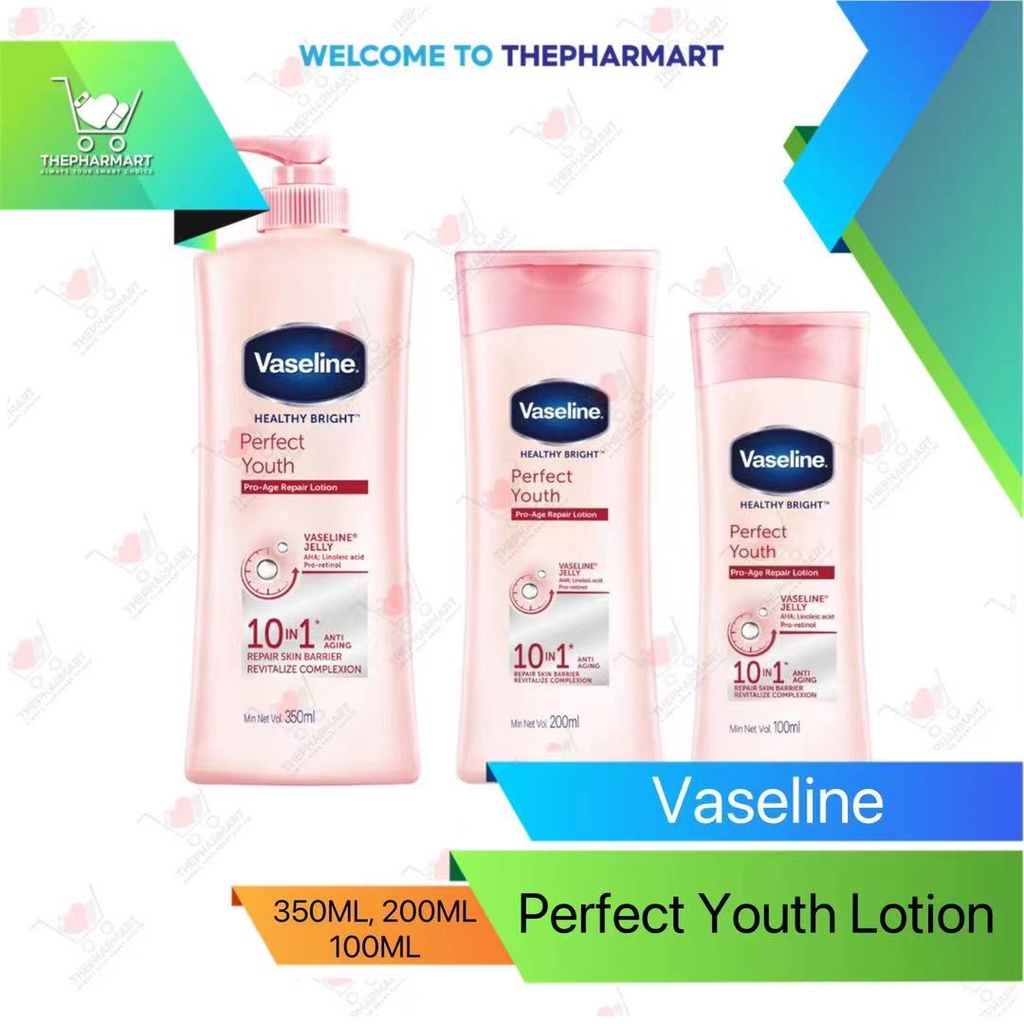 Vaseline Perfect Youth Body Lotion 10 in 1 | Shopee Malaysia