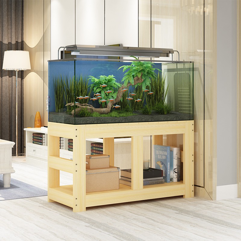 Aquascape Aquarium Cabinet High Quality Solid Wood European Style