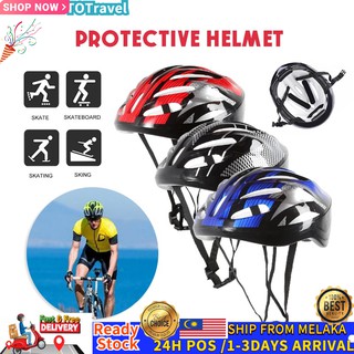adult Helmet MTB Helmets basikal lajak Cycling Helmet Bike Mountain Road skates helmet bike sports hat topi keleda