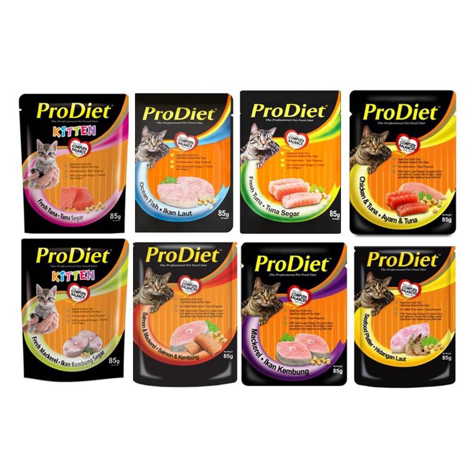 ProDiet Wet Cat Food 85g Shopee Malaysia