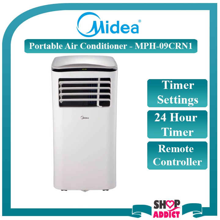 Midea Portable Air Conditioner Mph 09crn1 R410a 1hp Shopee Malaysia