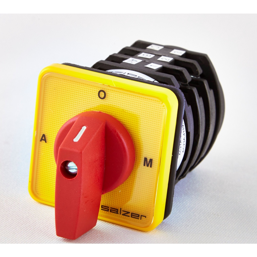 SALZER 16A CHANGEOVER SELECTOR SWITCH , 102 / AOM , 1Pole , 3Pole