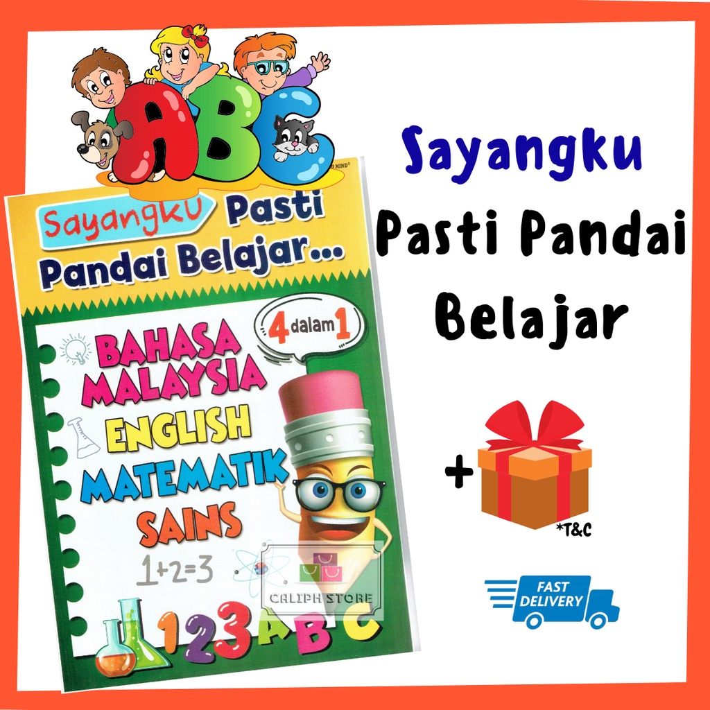 Buy Buku Aktiviti  Sayangku Pasti Pandai Belajar Bahasa Malaysia 