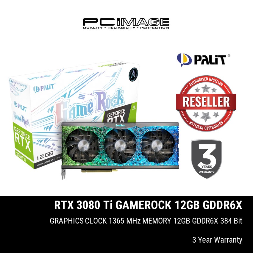 Palit Geforce Rtx 3080 Ti Gamerock 12gb Gddr6x Graphic Card Shopee