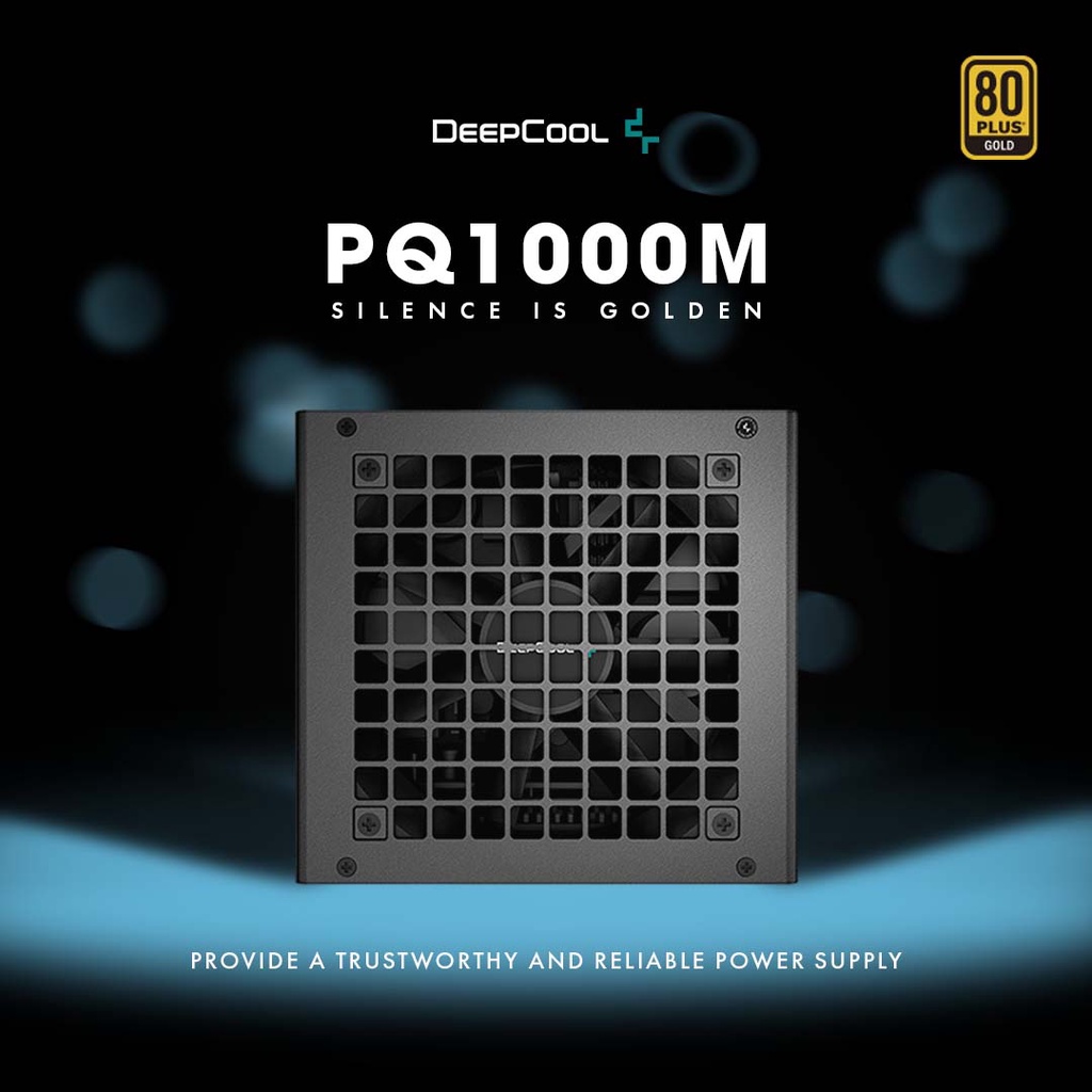 # DeepCool PQ1000M - 1000W 80+ Gold Fully Modular PSU # | Shopee Malaysia