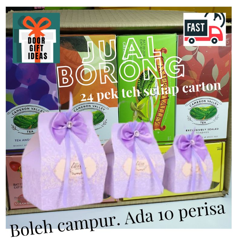 Door Gift Ideas, Teh Cameron Valley harga borong. Jadikan cenderahati