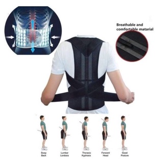 Back Support Belt Posture Shoulder Corrector Bracket Align Relieve Pain ...