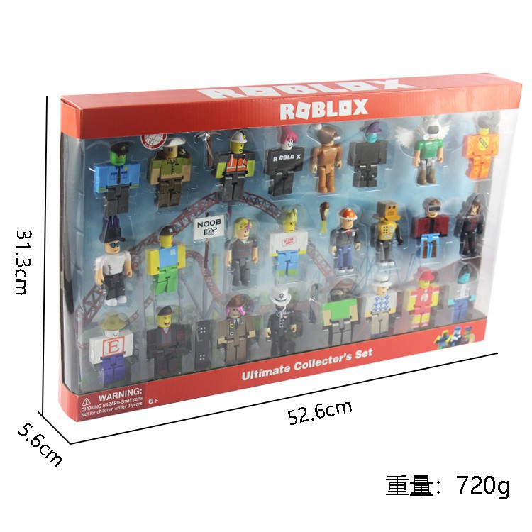 Toy 24pcs Virtual World Roblox Ultimate Collector S Set Action Figures Toys Shopee Malaysia - roblox zombie attack action figures playset 21pcs toy
