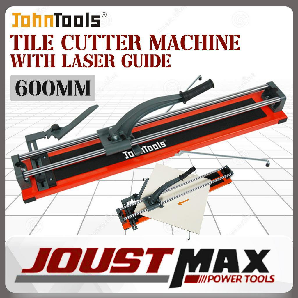 Johntools 6600-2L Tile Cutter 600MM Heavy Duty Double Rail Tile Mozaic ...