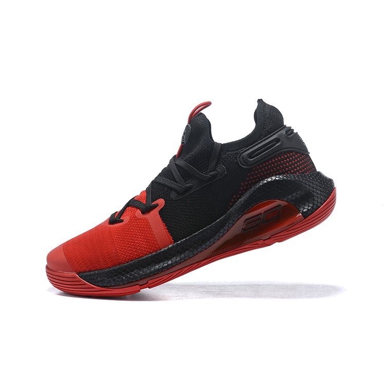 stephen curry shoes red and black
