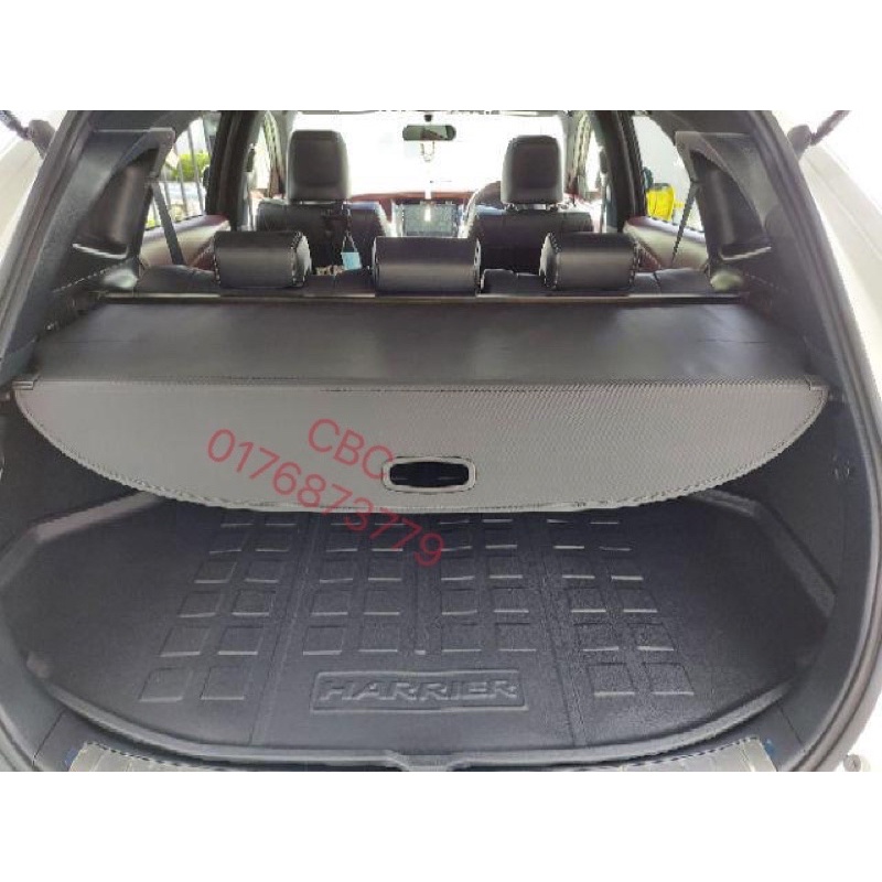 Toyota Harrier XU60 Boot Cover Retractable Truck Cover Rear Back Cargo Tonneau cover Shade 2013