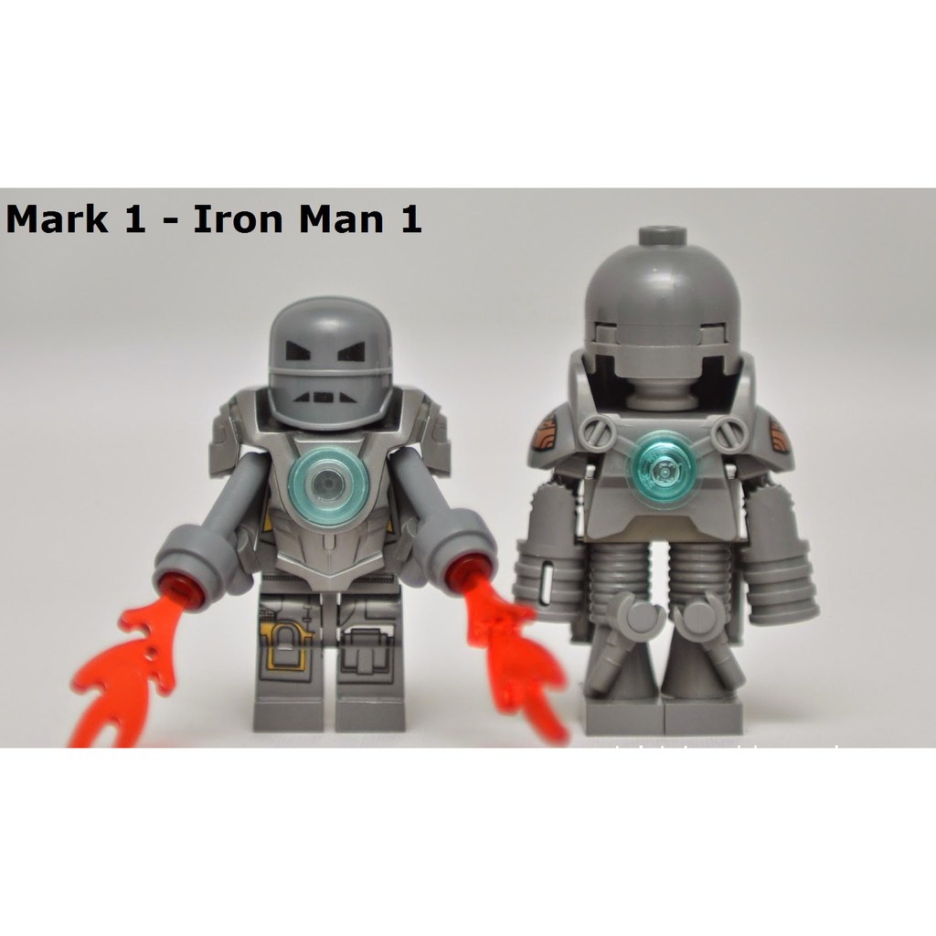 lego iron man mark one