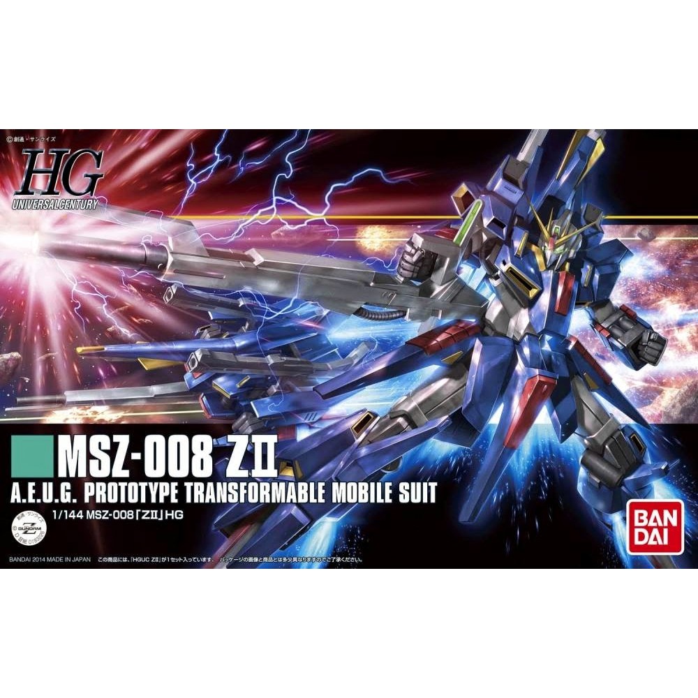 Gundam Z Msv Hguc 186 1 144 Msz 008 Zii Shopee Malaysia