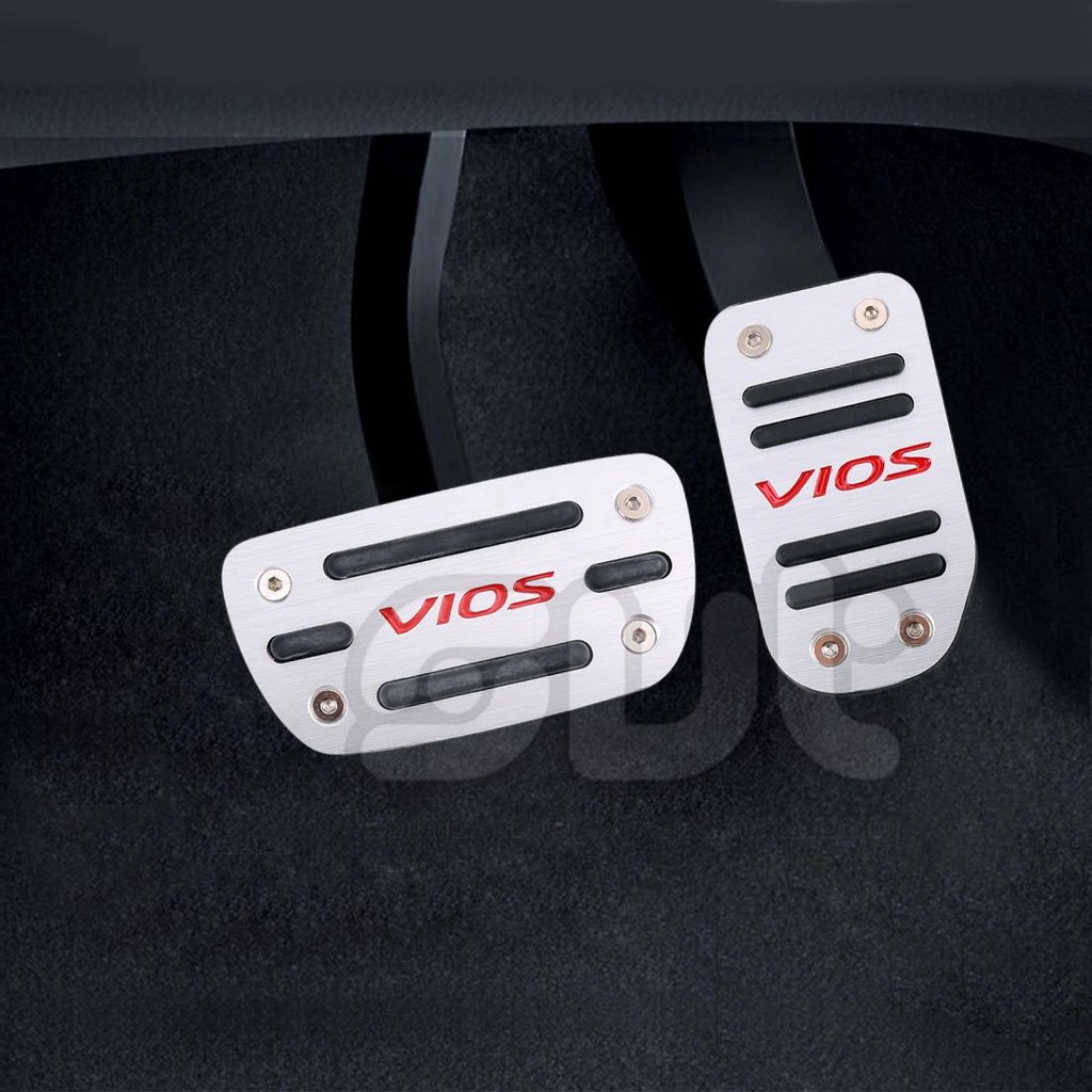 Toyota Vios Nonslip Metal Foot Pedal Mat(1set)(20142017 Year