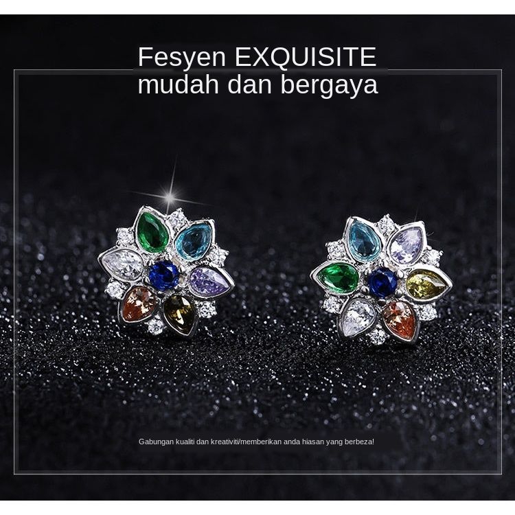 S925 cincin telinga perak murni micro perempuan dalam S925 cincin telinga perak murni micro perempuan dalam