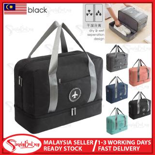 gym bag wet dry compartment