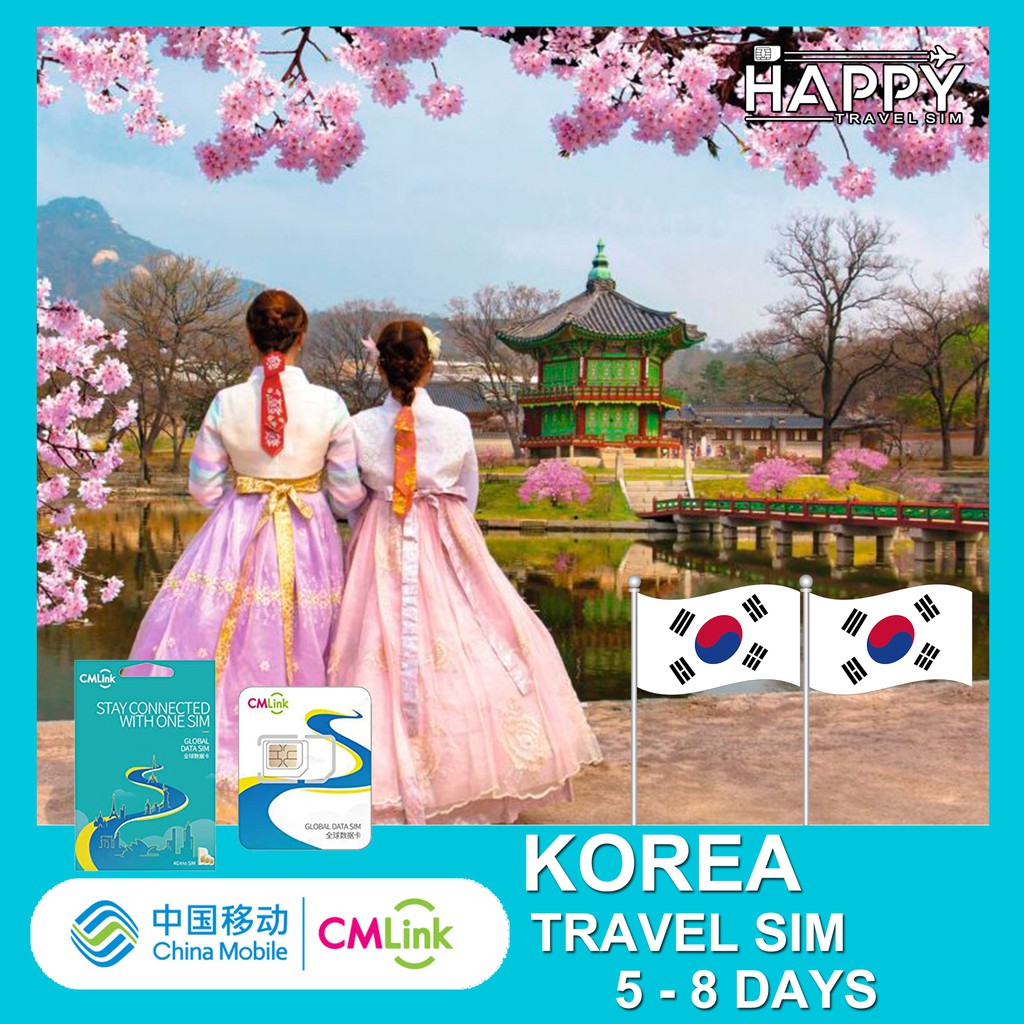 Korea Travel Sim Card, Korea Sim Card Shopee Malaysia