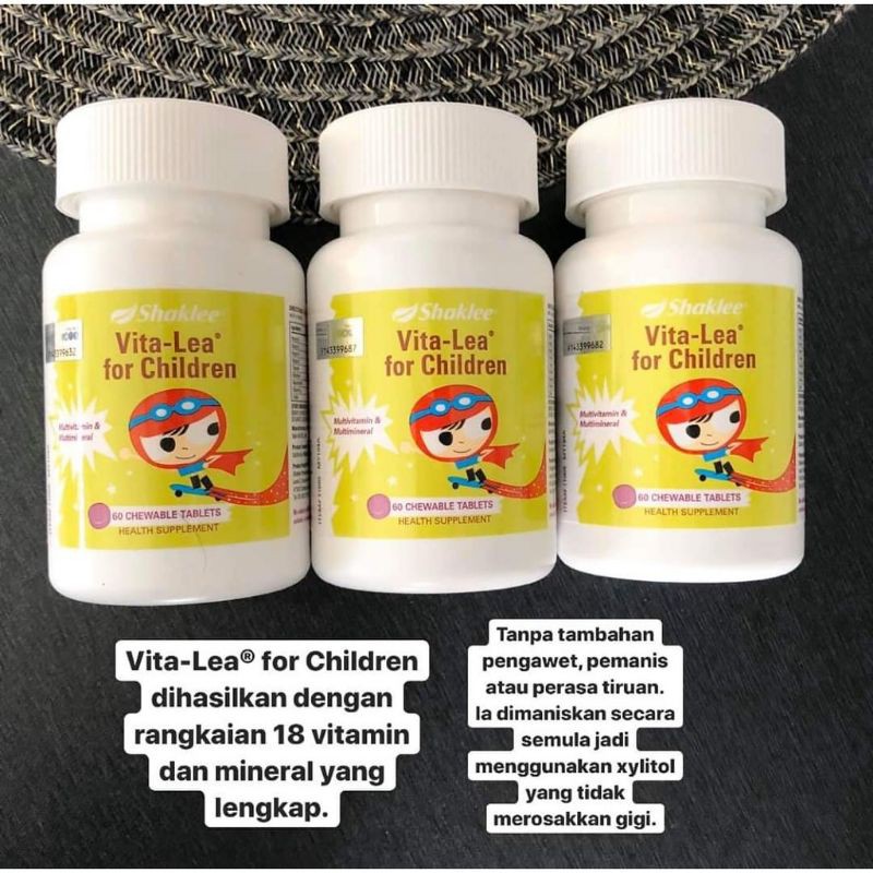Vita Lea Kid Shaklee Original Ready Stok Shopee Malaysia