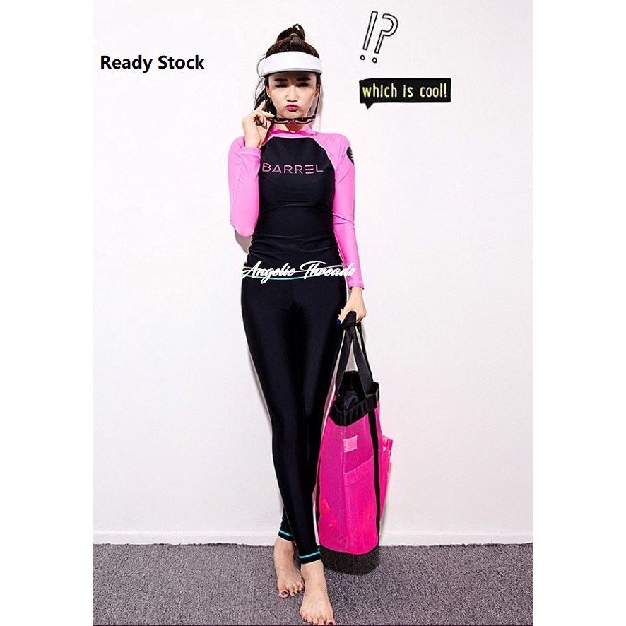  Swimming  Suit  Muslimah Swimsuit  3 piece Korean Long Sleeve 