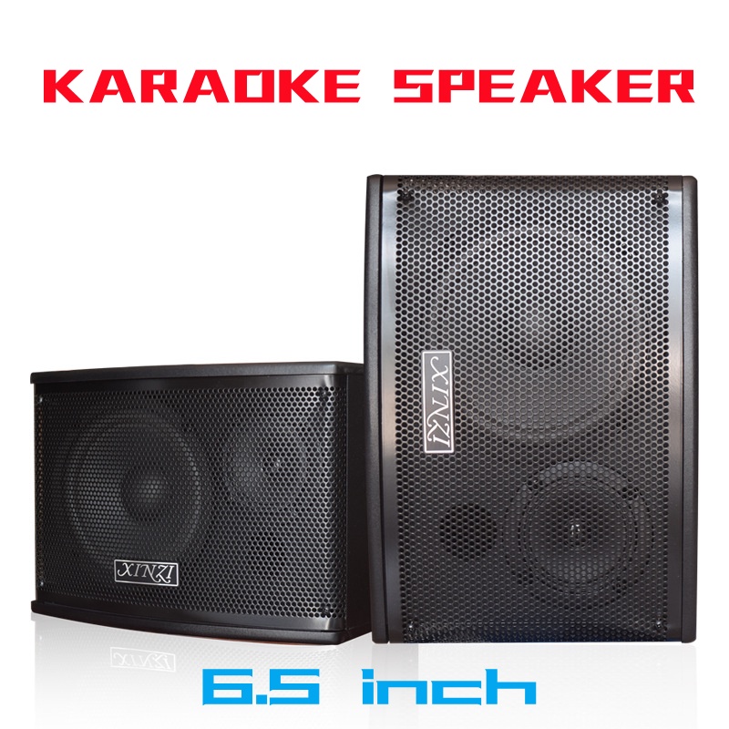 6.5/8 inch Karaoke Speaker 1-Pair Passive Audio Speakers KTV Home Theater Subwoofer Bass Bar Surround Sound Stereo 无源音响