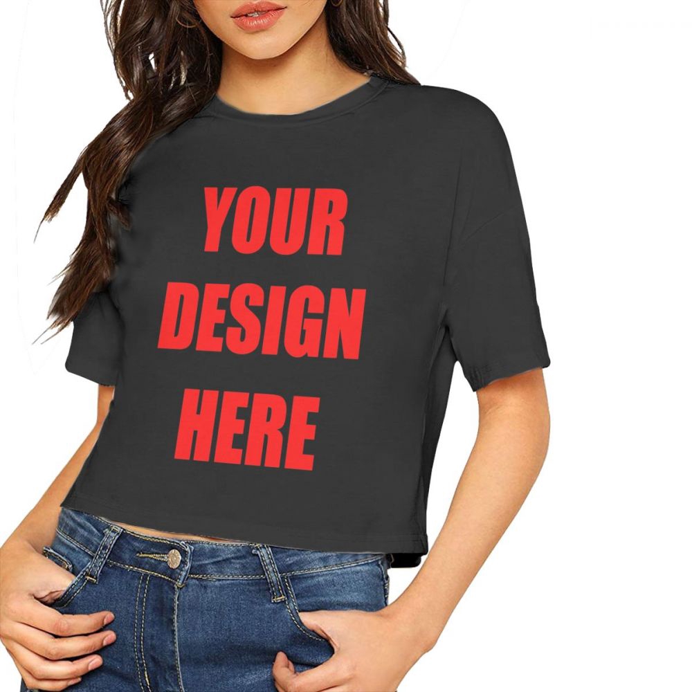 custom crop tops cheap