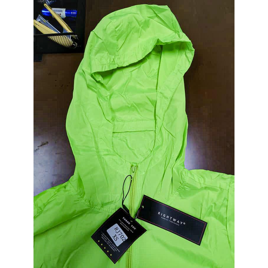 volt green windbreaker