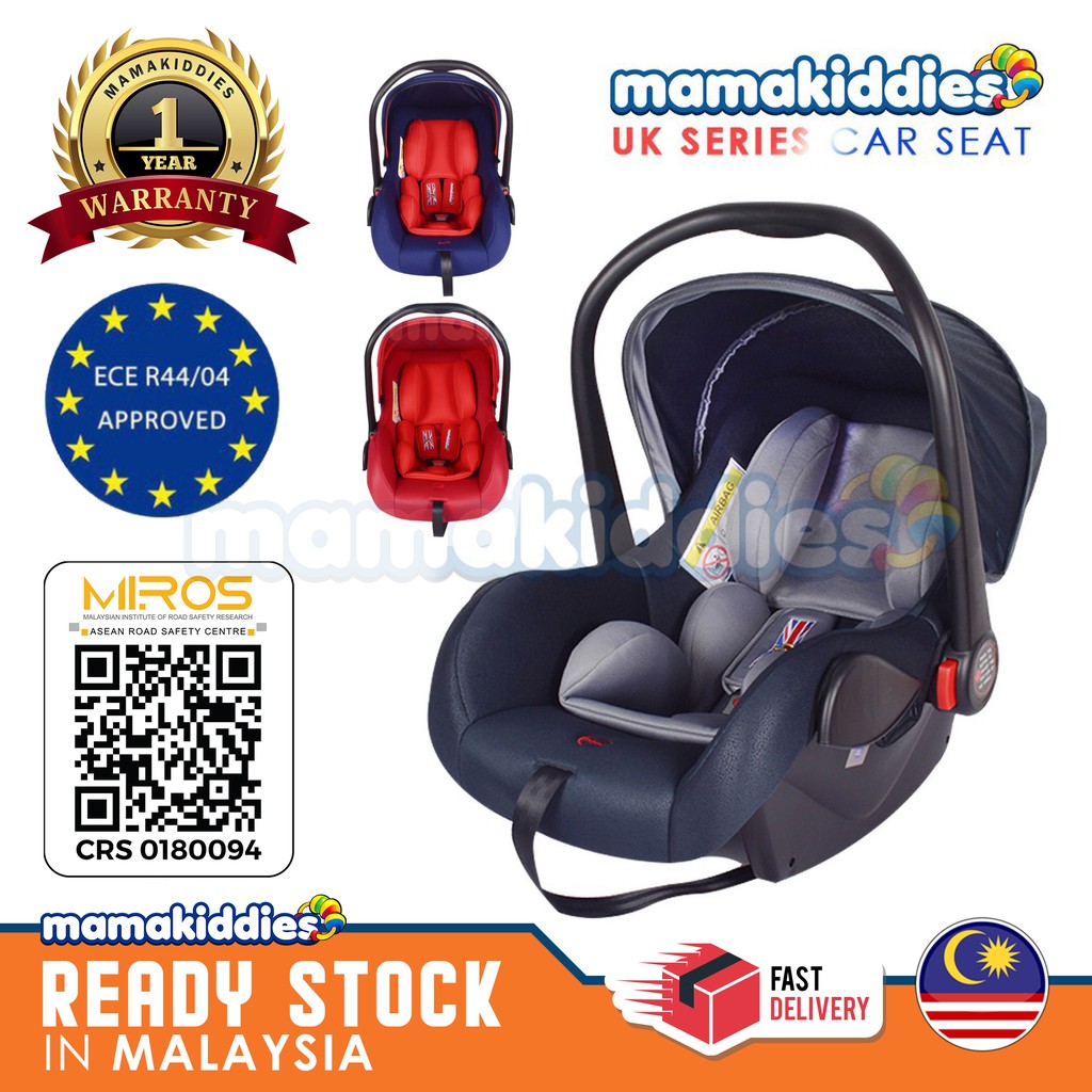 beza car seat dan baby carrier