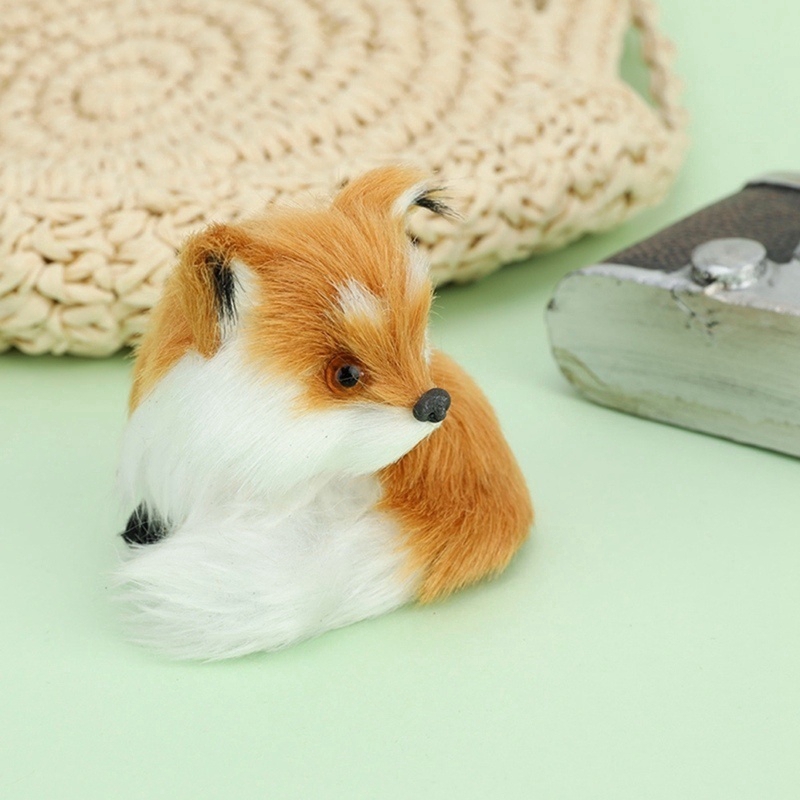 realistic fox plush