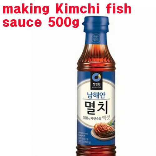 Korean Fish Sauce for Making Kimchi Korean Fish Sauce Ready Stocks 500g